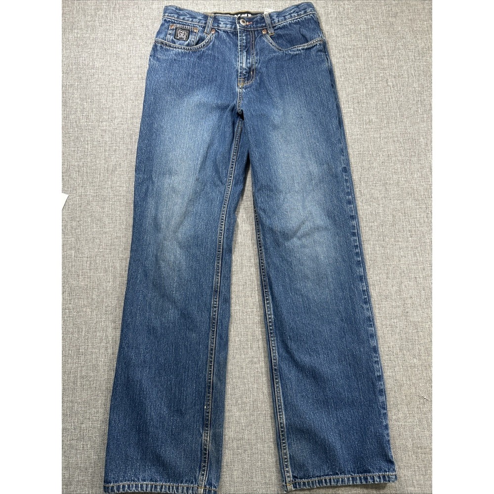Cinch Women's Jeans Size 16R Blue Straight Leg  Western Denim Black Label 28x30